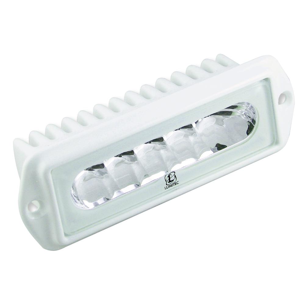 LUMITEC 101099 CAPRI2 - FLUSH MOUNT LED FLOOD LIGHT - 2-COLOR WHITE/BLUE DIMMING - High quality product image showing LUMITEC 101099 CAPRI2 - FLUSH MOUNT LED FLOOD LIGHT - 2-COLOR WHITE/BLUE DIMMING details and features