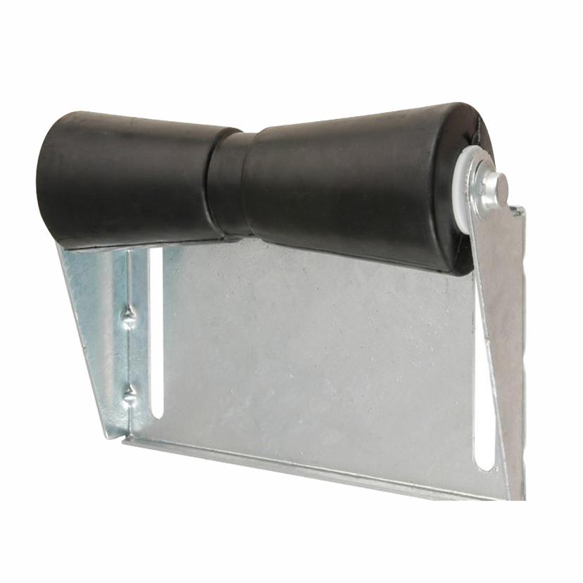 C.E. SMITH 10404G PANEL BRACKET ASSEMBLY 10 INCH SPOOL ROLLER - BLACK