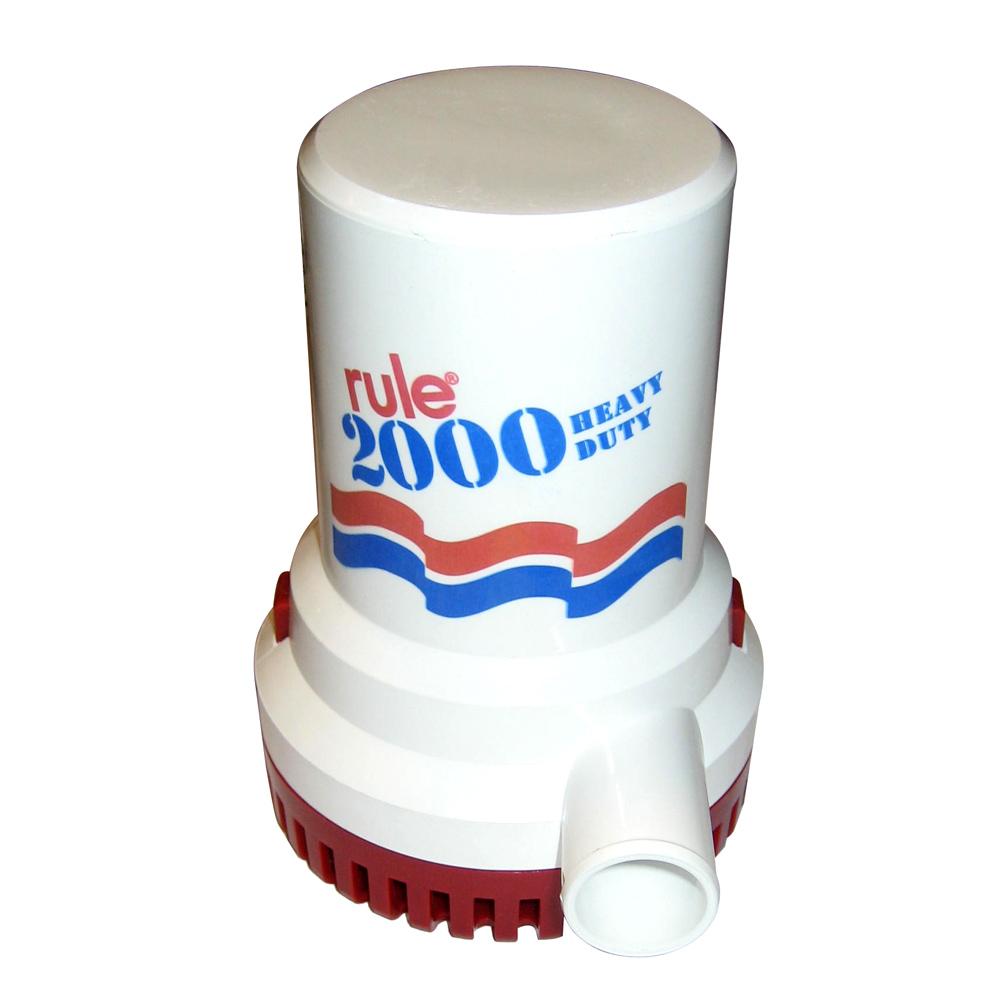 RULE 12 2000 G.P.H. NON-AUTOMATIC BILGE PUMP - 24V - The Twister Group Tools product