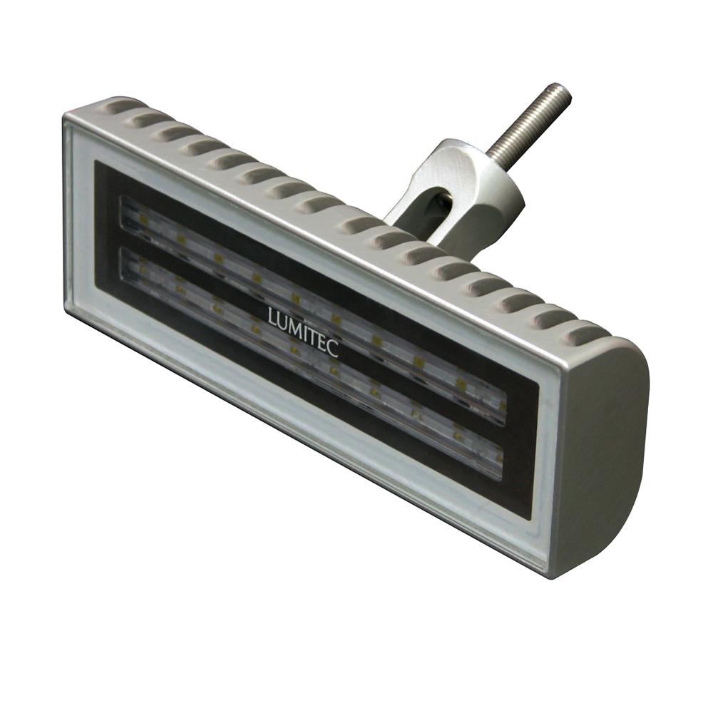 LUMITEC 101133 MAXILLUME2 - HIGH POWER/PEDESTAL MOUNT FLOOD LIGHT - BRUSHED FINISH - WHITE DIMMING - The Twister Group Tools product