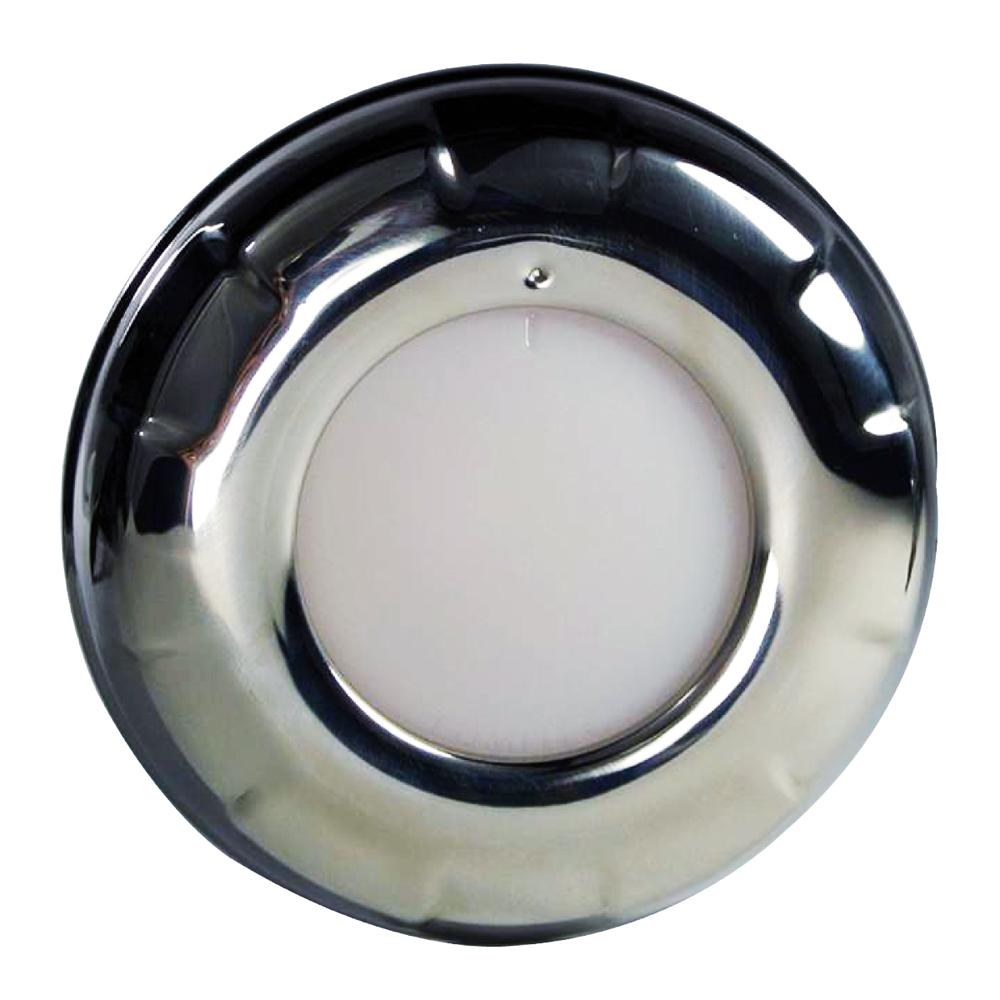 LUMITEC 101137 AURORA - LED DOME LIGHT - POLISHED SS FINISH - WHITE DIMMING - High quality product image showing LUMITEC 101137 AURORA - LED DOME LIGHT - POLISHED SS FINISH - WHITE DIMMING details and features
