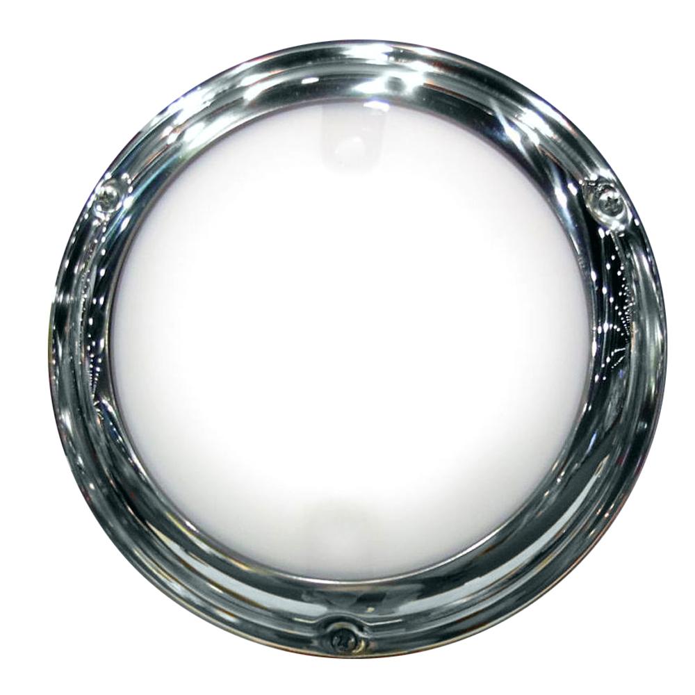 LUMITEC 101098 TOUCHDOME - DOME LIGHT - POLISHED SS FINISH - 2-COLOR WHITE/RED DIMMING - The Twister Group Tools product