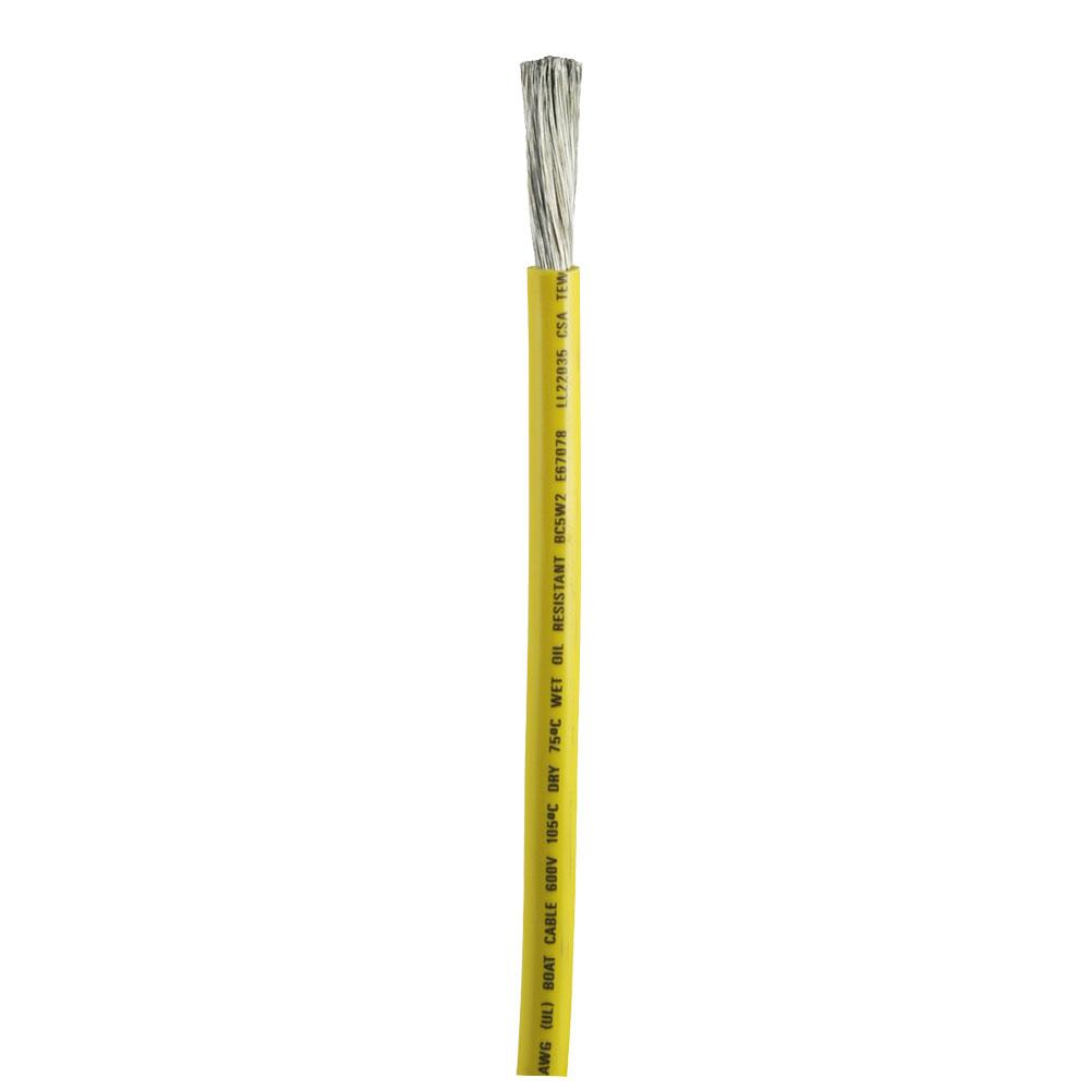 ANCOR 1149-FT YELLOW 2 AWG BATTERY CABLE - SOLD BY THE FOOT - High quality product image showing ANCOR 1149-FT YELLOW 2 AWG BATTERY CABLE - SOLD BY THE FOOT details and features
