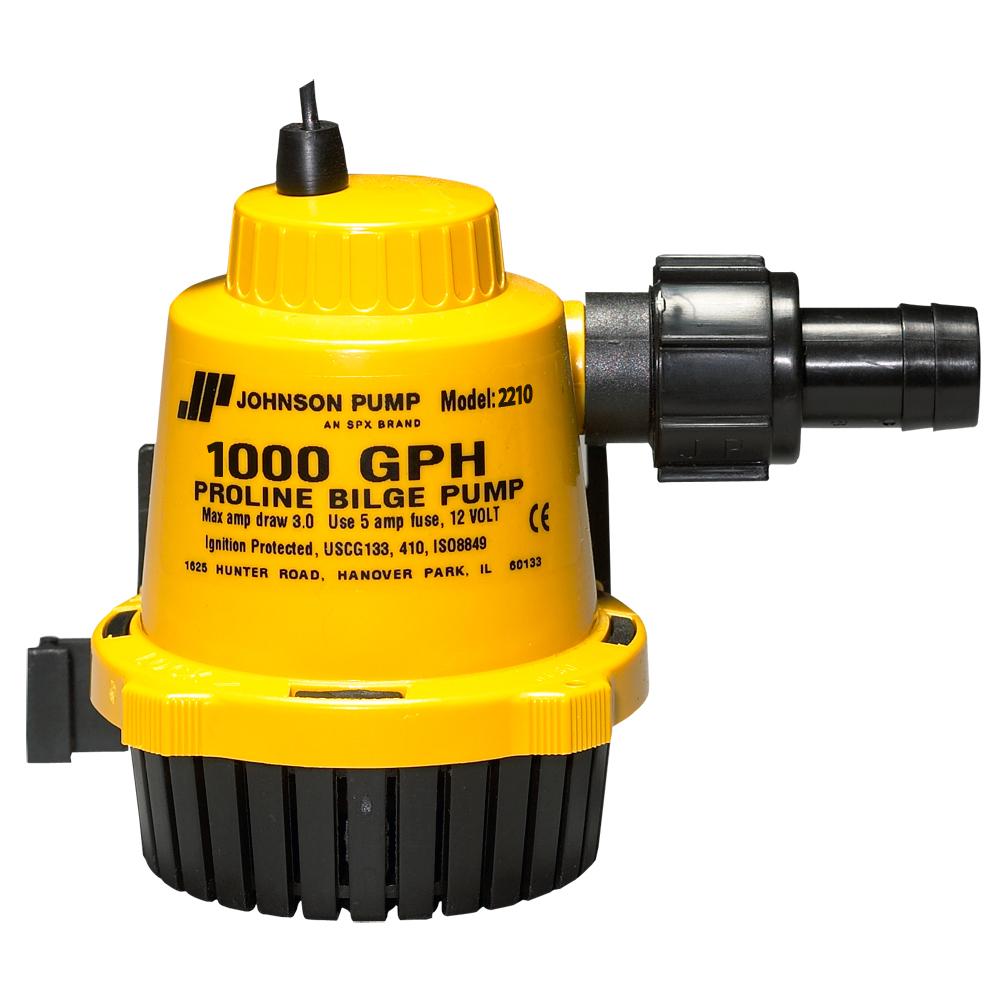 JOHNSON PUMP 22102 PROLINE BILGE PUMP - 1000 GPH - High quality product image showing JOHNSON PUMP 22102 PROLINE BILGE PUMP - 1000 GPH details and features