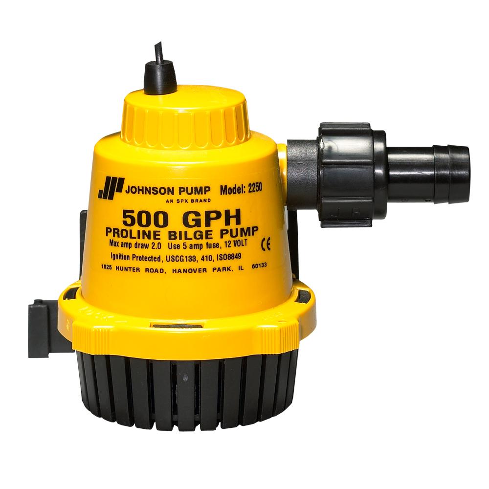 JOHNSON PUMP 22502 PROLINE BILGE PUMP - 500 GPH - The Twister Group Tools product