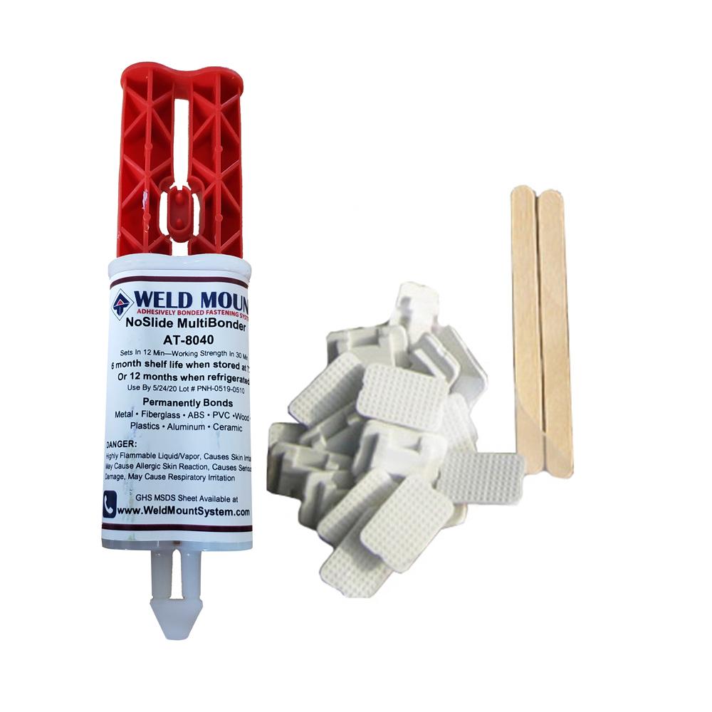 WELD MOUNT 1050 RETAIL WIRE TIE KIT WITH AT-1030 ADHESIVE - High quality product image showing WELD MOUNT 1050 RETAIL WIRE TIE KIT WITH AT-1030 ADHESIVE details and features