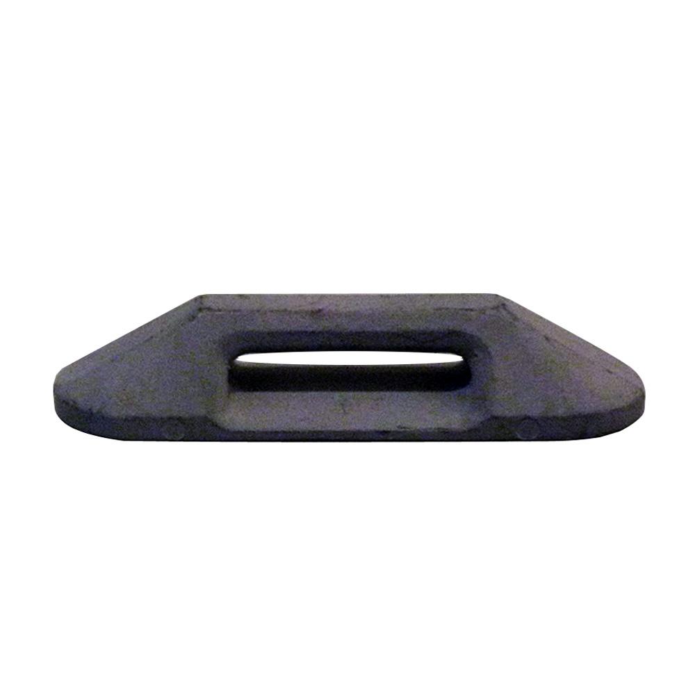 WELD MOUNT 80113B AT-113B LARGE BLACK FOOTMANS STRAP - QTY. 6 - High quality product image showing WELD MOUNT 80113B AT-113B LARGE BLACK FOOTMANS STRAP - QTY. 6 details and features