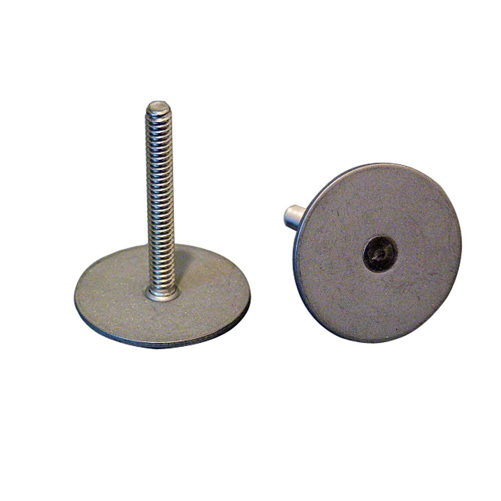 WELD MOUNT 102412 .75 INCH TALL STAINLESS STUD WITH #10 X 24 THREADS - QTY. 10 - High quality product image showing WELD MOUNT 102412 .75 INCH TALL STAINLESS STUD WITH #10 X 24 THREADS - QTY. 10 details and features