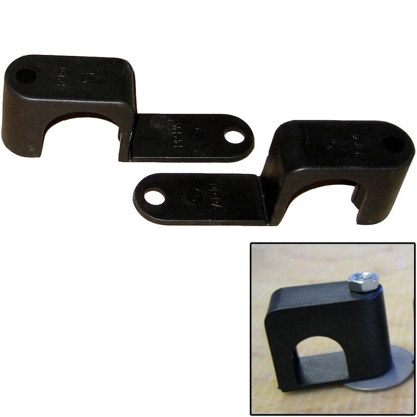 WELD MOUNT 601000 SINGLE POLY CLAMP F/1/4 INCH X 20 STUDS - 1 INCH OD - REQUIRES 1.75 INCH STUD - QTY. 25