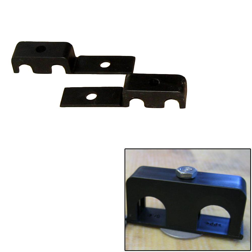 WELD MOUNT 80375 DOUBLE POLY CLAMP F/1/4 INCH X 20 STUDS - 3/8 INCH OD - REQUIRES 1 INCH STUD - QTY. 25 - High quality product image showing WELD MOUNT 80375 DOUBLE POLY CLAMP F/1/4 INCH X 20 STUDS - 3/8 INCH OD - REQUIRES 1 INCH STUD - QTY. 25 details and features