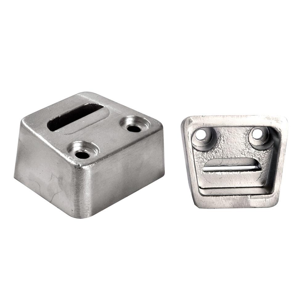 TECNOSEAL 00718 OUTDRIVE ANODE PLATE - ZINC - VOLVO SX - High quality product image showing TECNOSEAL 00718 OUTDRIVE ANODE PLATE - ZINC - VOLVO SX details and features