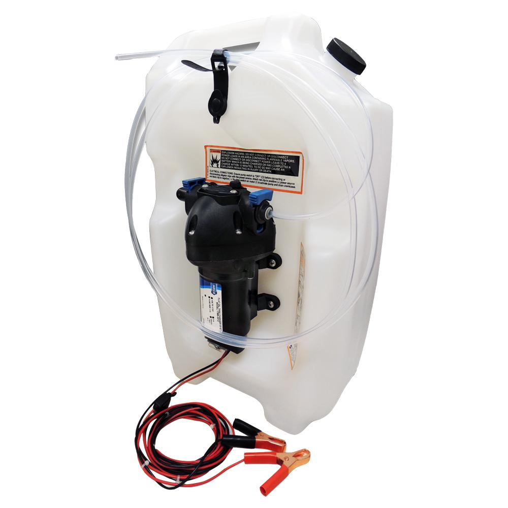 JABSCO 17860-2012 FLAT TANK OIL CHANGER SYSTEM - 3-1/2 GALLON TANK - 12V - The Twister Group Tools product