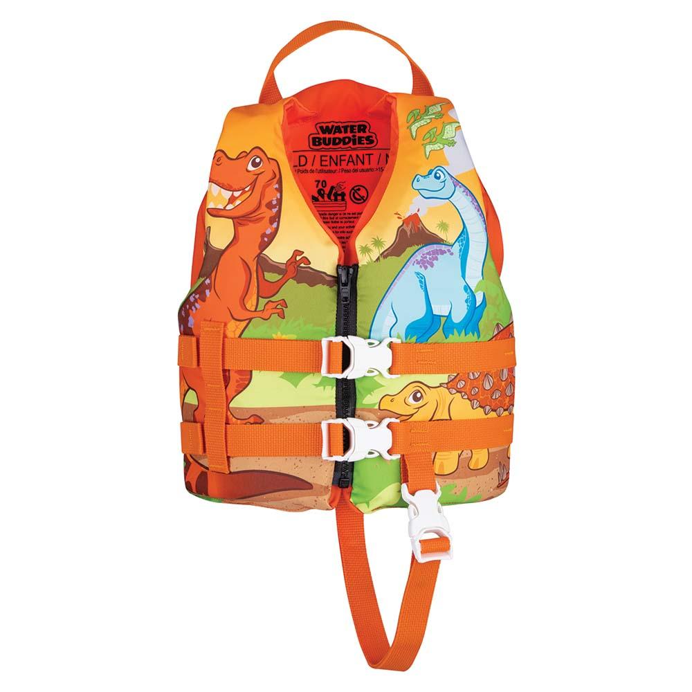 FULL THROTTLE 104300-200-001-15 WATER BUDDIES LIFE VEST - CHILD 30-50LBS - DINOSAURS - The Twister Group Tools product