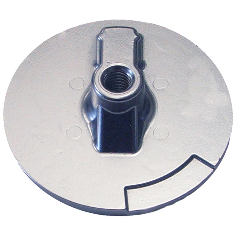 TECNOSEAL 00820 TRIM PLATE ANODE - ZINC FLAT MERCURY ALPHA FOR ENGINES - The Twister Group Tools product