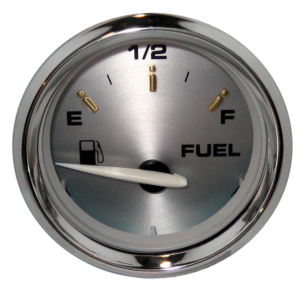 FARIA 19001 KRONOS 2 INCH FUEL LEVEL GAUGE (E-1/2-F) GP7683 - High quality product image showing FARIA 19001 KRONOS 2 INCH FUEL LEVEL GAUGE (E-1/2-F) GP7683 details and features