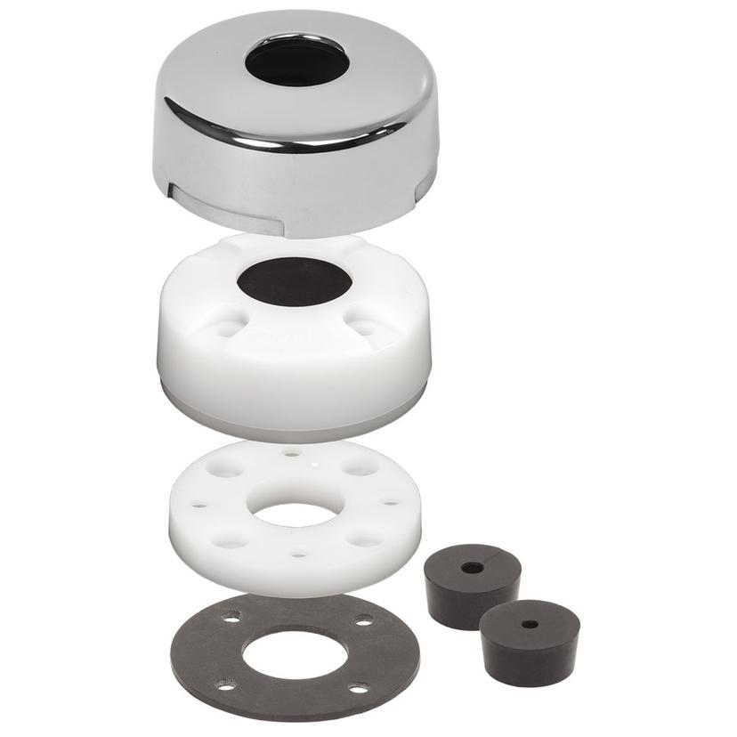 BLUE SEA 1001100 CABLECLAM WITH STAINLESS STEEL DRESS CAP - 0.68