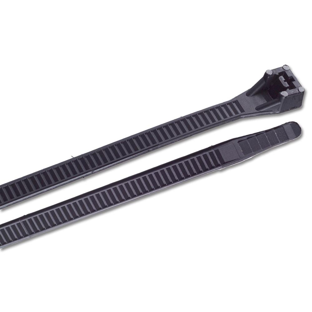 ANCOR 199217 17 INCH UV BLACK HEAVY DUTY CABLE ZIP TIES - 10 PACK - The Twister Group Tools product