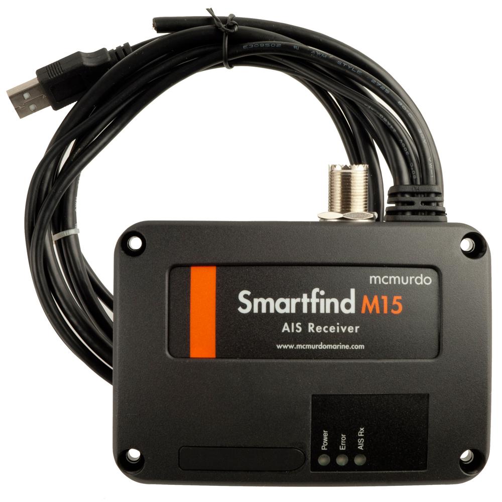 MCMURDO 21-300-001A SMARTFIND M15 AIS RECEIVER - High quality product image showing MCMURDO 21-300-001A SMARTFIND M15 AIS RECEIVER details and features