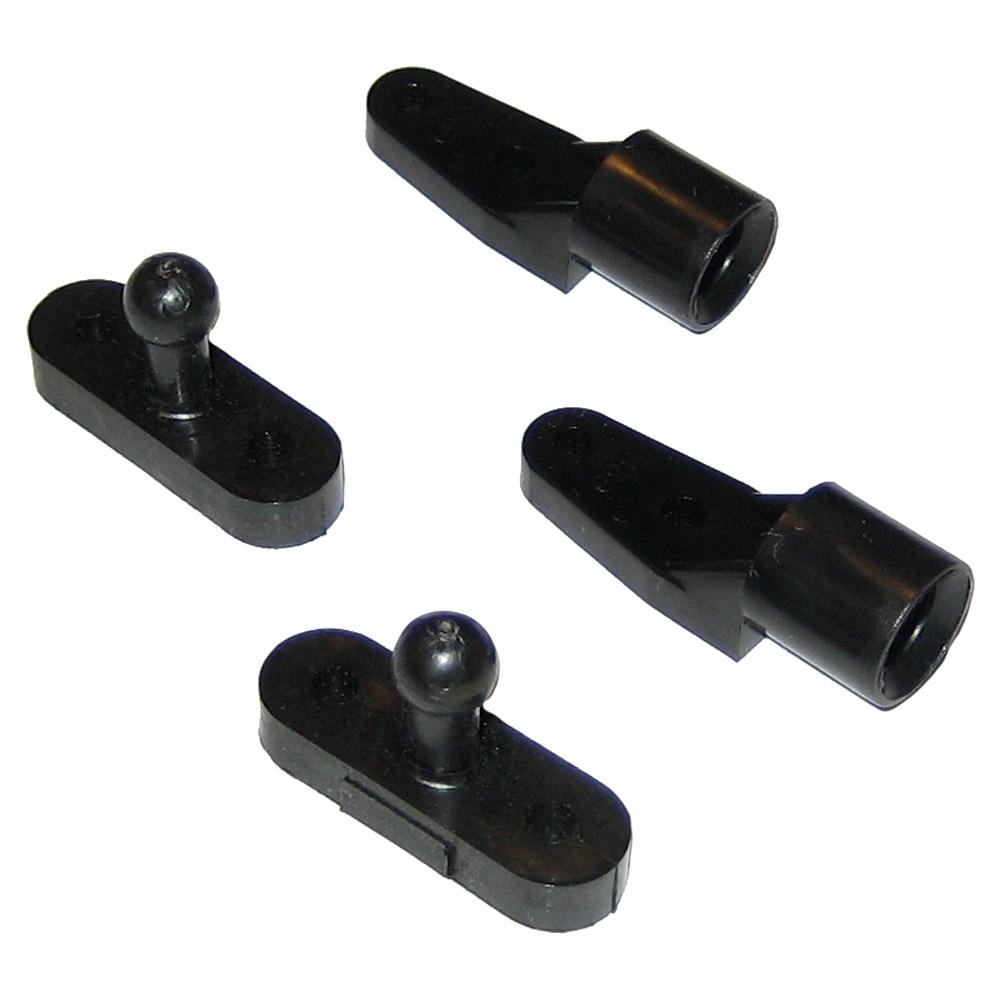 PERKO 0559DP DOOR CATCHES - BLACK NYLON - PAIR - The Twister Group Tools product