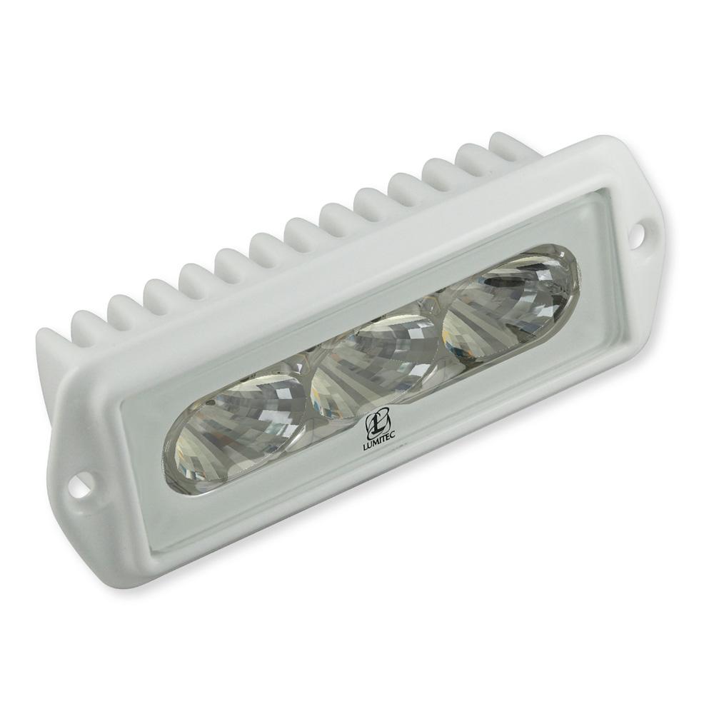 LUMITEC 101288 CAPRILT - LED FLOOD LIGHT - WHITE FINISH - WHITE NON DIMMING - The Twister Group Tools product