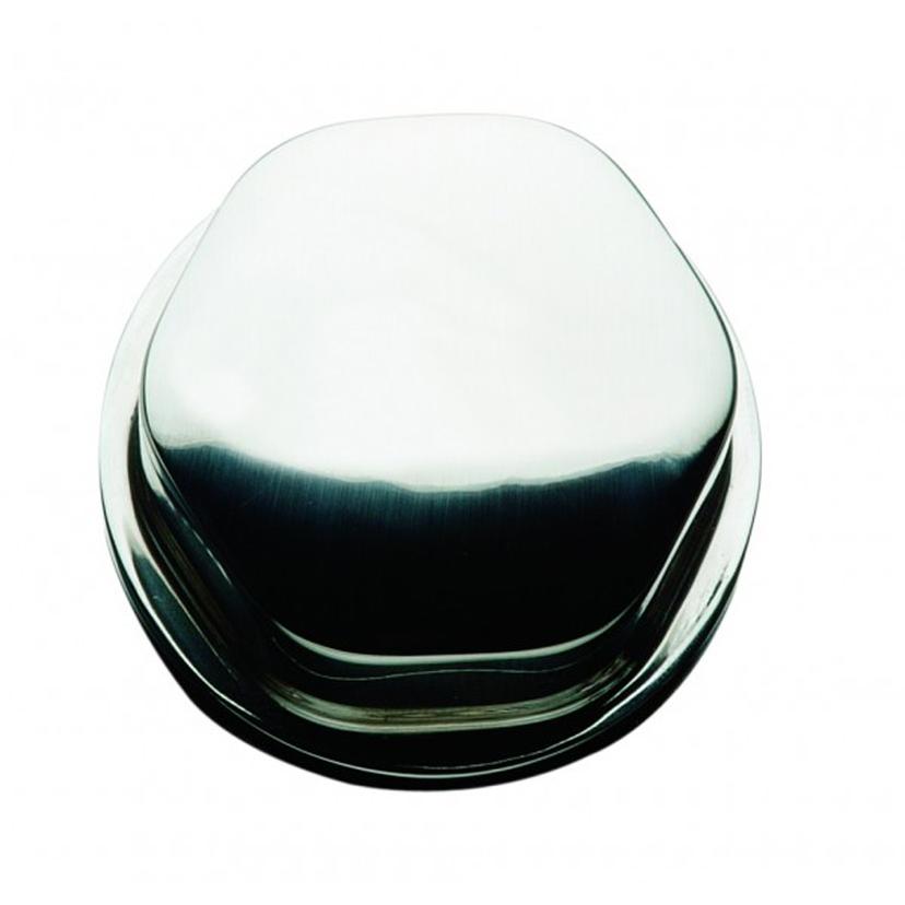 SCHMITT & ONGARO CAP0303 FAUX CENTER NUT - STAINLESS STEEL - 1/2 INCH&3/4 INCH BASE INCLUDED - FOR CAST STEERING WHEELS