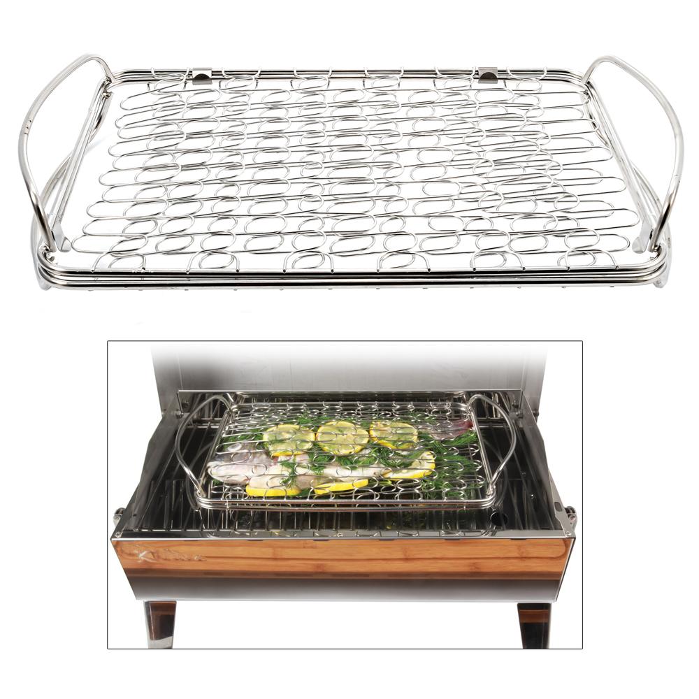 KUUMA 58387 FISH BASKET - STAINLESS STEEL - High quality product image showing KUUMA 58387 FISH BASKET - STAINLESS STEEL details and features