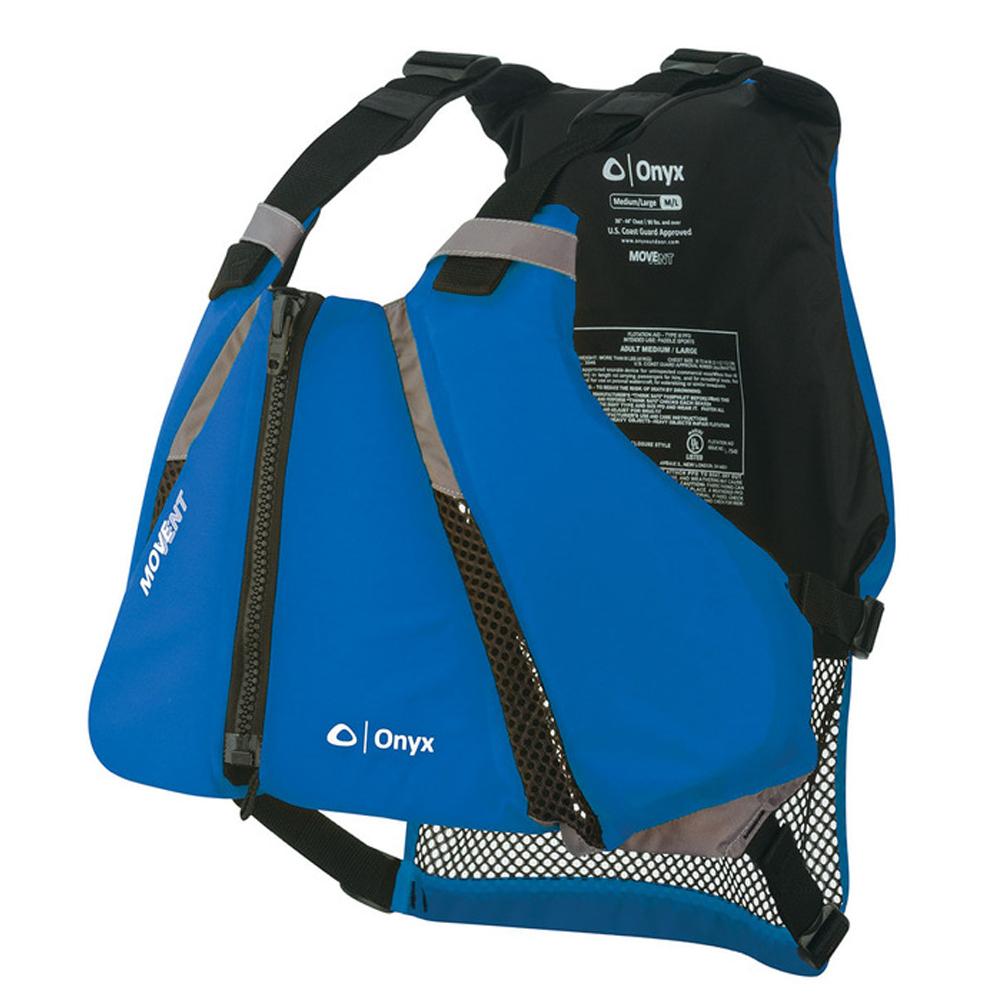 ONYX 122000-500-060-16 MOVEVENT CURVE PADDLE SPORTS LIFE VEST - XL/2X - BLUE - High quality product image showing ONYX 122000-500-060-16 MOVEVENT CURVE PADDLE SPORTS LIFE VEST - XL/2X - BLUE details and features