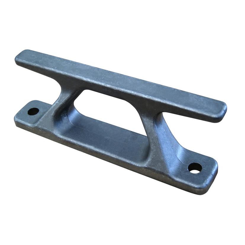 DOCK EDGE 2430-F BUILDERS CLEAT ANGLED RAIL CLEAT 10 INCH ALUMINUM