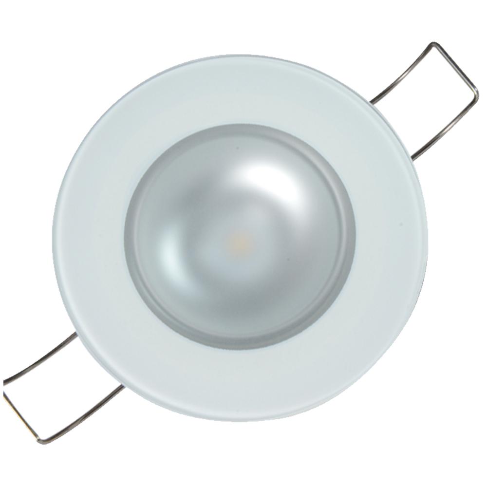 LUMITEC 113197 MIRAGE FLUSH MOUNT DOWN LIGHT SPECTRUM RGBW - GLASS BEZEL - The Twister Group Tools product