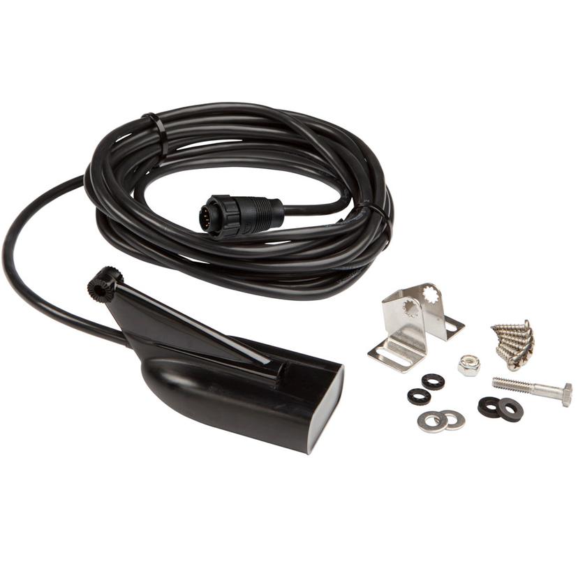 LOWRANCE 000-12569-001 HDI SKIMMER LOW/HIGH 50/200/455/800KHZ TRANSOM MOUNT 9-PIN TRANSDUCER - Product image