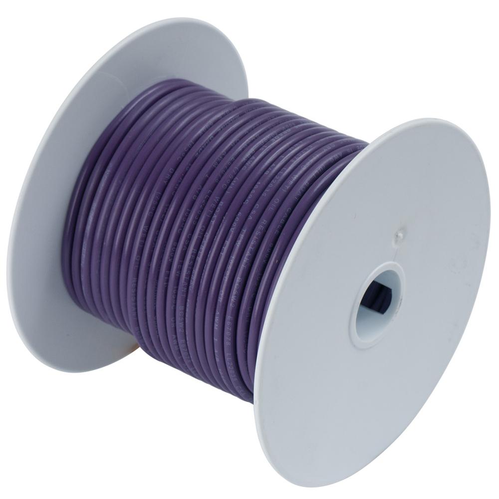ANCOR 180703 PURPLE 18 AWG TINNED COPPER WIRE - 35 - High quality product image showing ANCOR 180703 PURPLE 18 AWG TINNED COPPER WIRE - 35 details and features