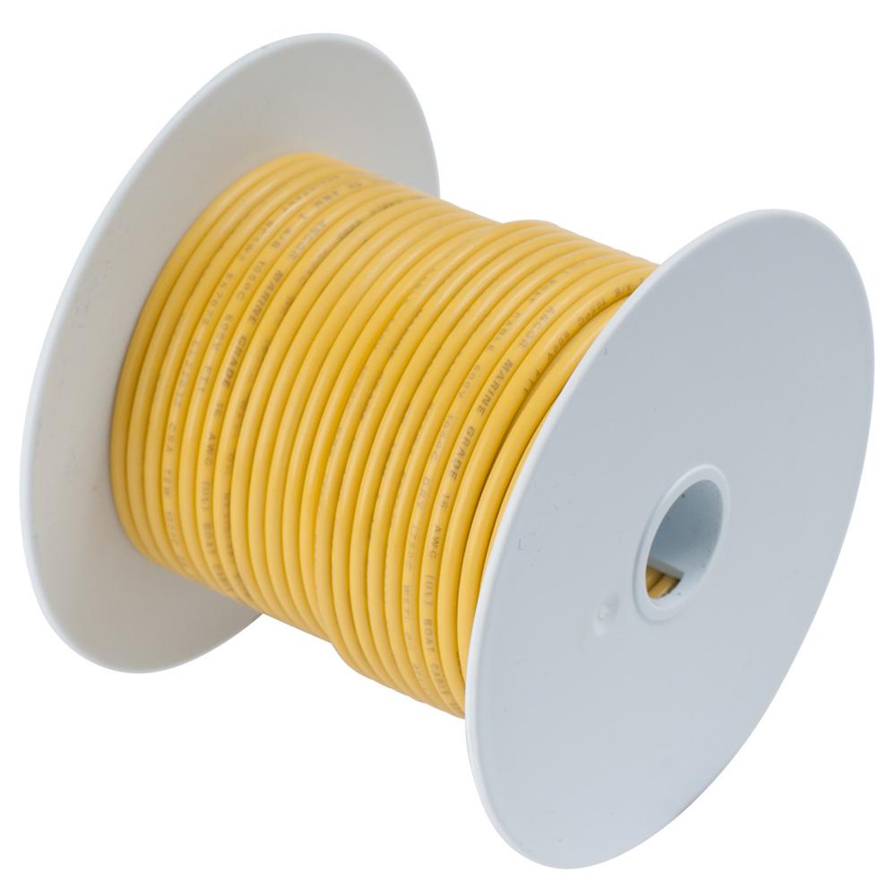 ANCOR 101050 YELLOW 18 AWG TINNED COPPER WIRE - 500 - The Twister Group Tools product