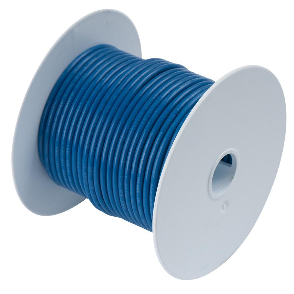 ANCOR 182103 DARK BLUE 16 AWG TINNED COPPER WIRE - 25 - High quality product image showing ANCOR 182103 DARK BLUE 16 AWG TINNED COPPER WIRE - 25 details and features