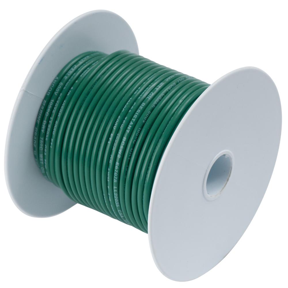 ANCOR 102350 GREEN 16 AWG TINNED COPPER WIRE - 500 - The Twister Group Tools product