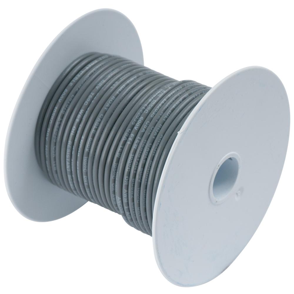 ANCOR 102450 GREY 16 AWG TINNED COPPER WIRE - 500 - High quality product image showing ANCOR 102450 GREY 16 AWG TINNED COPPER WIRE - 500 details and features