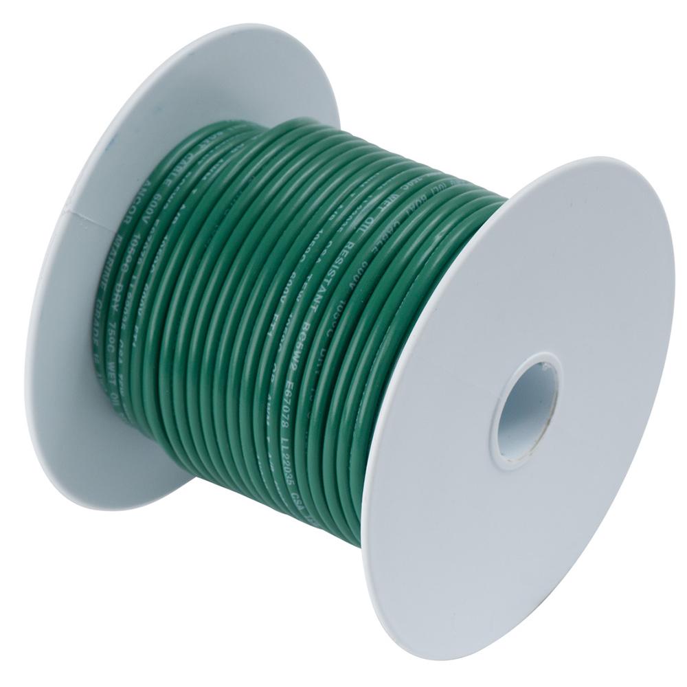 ANCOR 104325 GREEN 14 AWG TINNED COPPER WIRE - 250 - High quality product image showing ANCOR 104325 GREEN 14 AWG TINNED COPPER WIRE - 250 details and features