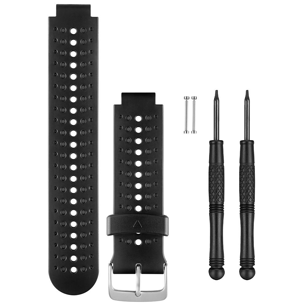 GARMIN 010-11251-86 REPLACEMENT WATCH BANDS - BLACK & GRAY SILICONE - High quality product image showing GARMIN 010-11251-86 REPLACEMENT WATCH BANDS - BLACK & GRAY SILICONE details and features