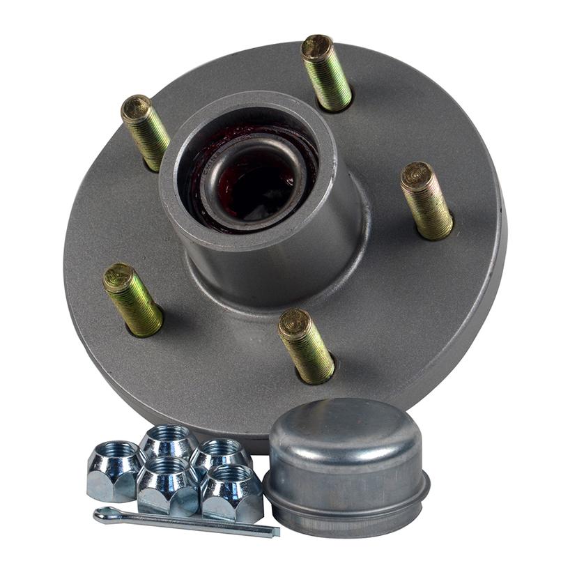 C.E. SMITH 13515 TRAILER HUB KIT - 1-3/8 INCH X 1-1/16 INCH TAPERED - 5 X 4-1/2 INCH GALVANIZED