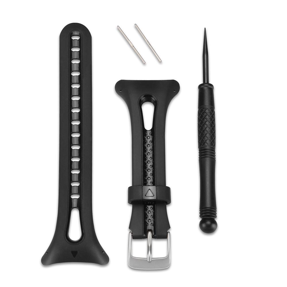 GARMIN 010-11251-44 FORERUNNER 10/15 WATCH BAND - BLACK - SMALL - High quality product image showing GARMIN 010-11251-44 FORERUNNER 10/15 WATCH BAND - BLACK - SMALL details and features