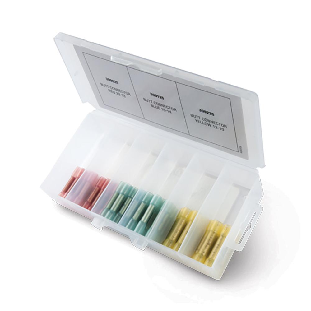 ANCOR 220011 ADHESIVE LINED HEAT SHRINK BUTT CONNECTOR MULTI-PACK - 75-PIECE - High quality product image showing ANCOR 220011 ADHESIVE LINED HEAT SHRINK BUTT CONNECTOR MULTI-PACK - 75-PIECE details and features