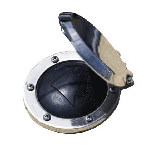 MAXWELL P100735 FOOT SWITCH & COVER - STAINLESS STEEL