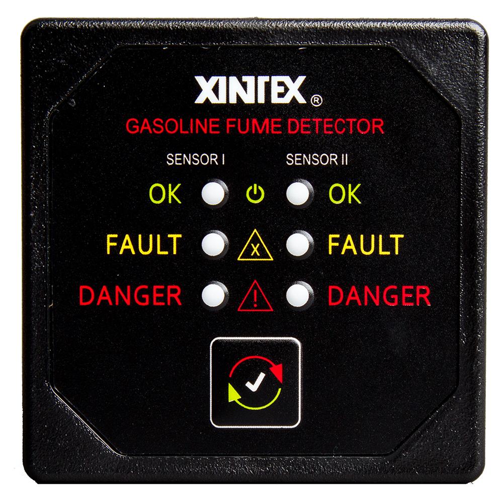 FIREBOY-XINTEX G-2B-R XINTEX GASOLINE FUME DETECTOR WITH 2 PLASTIC SENSORS - BLACK BEZEL DISPLAY - High quality product image showing FIREBOY-XINTEX G-2B-R XINTEX GASOLINE FUME DETECTOR WITH 2 PLASTIC SENSORS - BLACK BEZEL DISPLAY details and features
