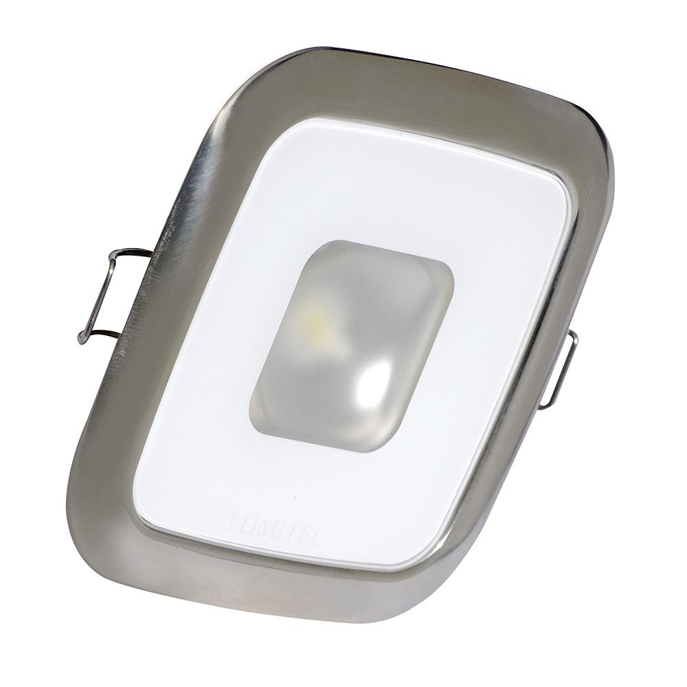 LUMITEC 116119 SQUARE MIRAGE DOWN LIGHT WARM WHITE - High quality product image showing LUMITEC 116119 SQUARE MIRAGE DOWN LIGHT WARM WHITE details and features