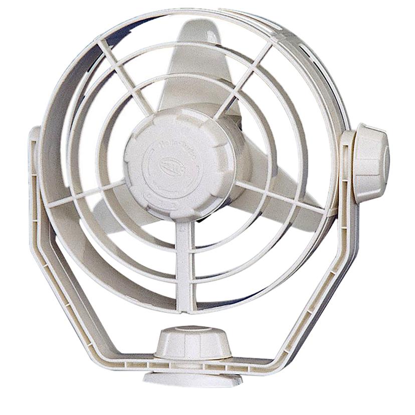 HELLA MARINE 003361022 2-SPEED TURBO FAN - 12V - WHITE