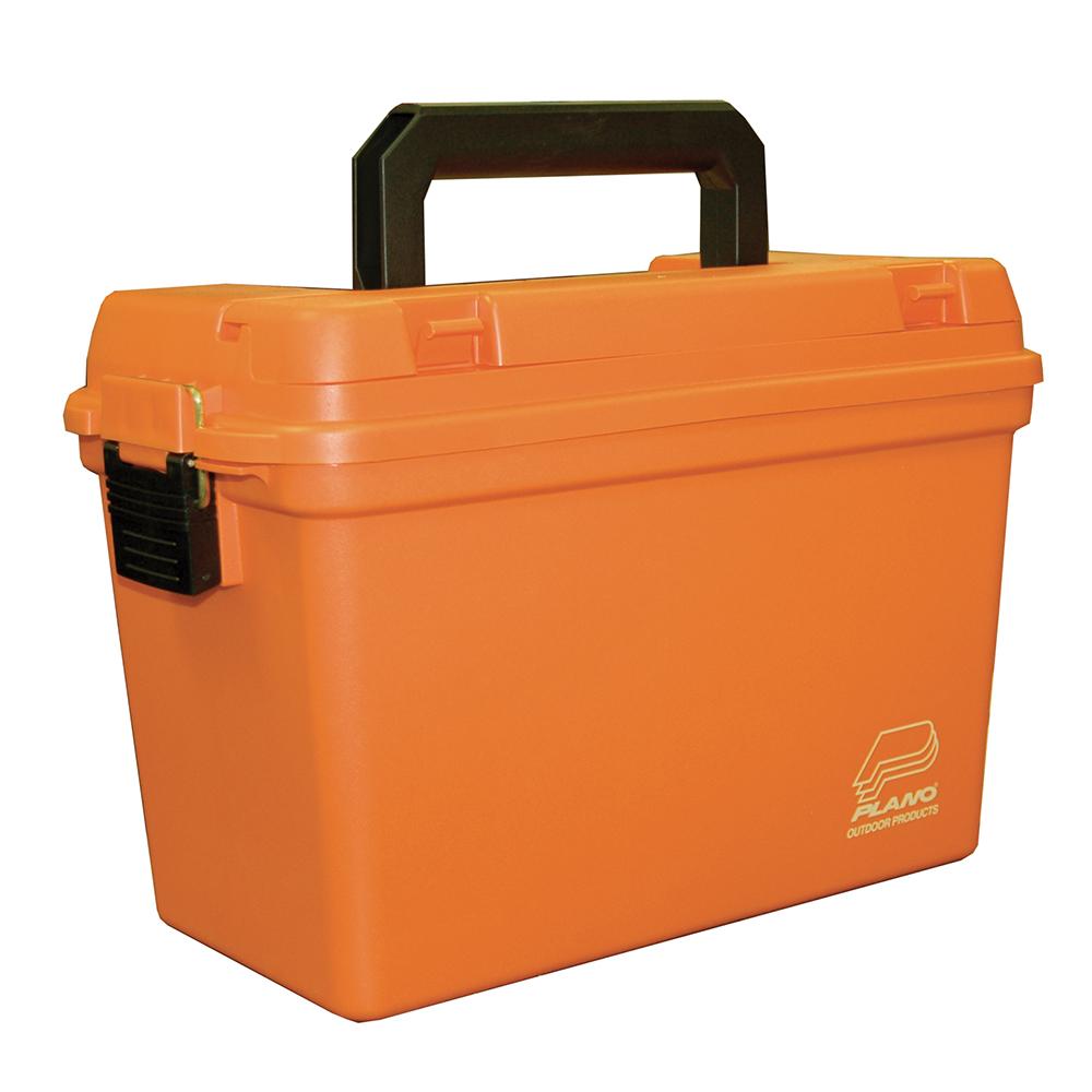 PLANO 161250 DEEP EMERGENCY DRY STORAGE SUPPLY BOX W/TRAY - ORANGE - High quality product image showing PLANO 161250 DEEP EMERGENCY DRY STORAGE SUPPLY BOX W/TRAY - ORANGE details and features