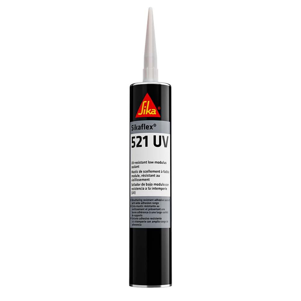 SIKA 106096 SIKAFLEX 521UV UV RESISTANT LM POLYURETHANE SEALANT - 10.3OZ(300ML) CARTRIDGE - WHITE - High quality product image showing SIKA 106096 SIKAFLEX 521UV UV RESISTANT LM POLYURETHANE SEALANT - 10.3OZ(300ML) CARTRIDGE - WHITE details and features