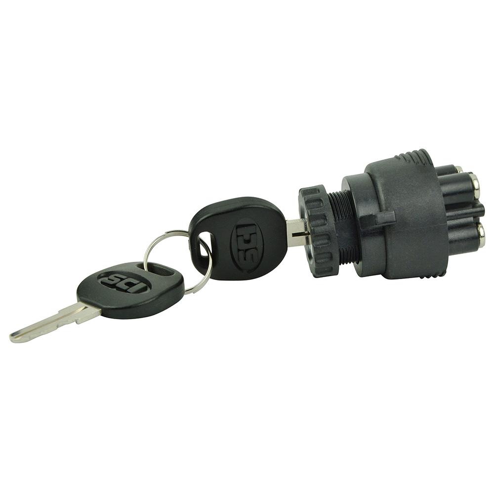 BEP 1001607 3-POSITION IGNITION SWITCH - OFF/IGNITION-ACCESSORY/START - High quality product image showing BEP 1001607 3-POSITION IGNITION SWITCH - OFF/IGNITION-ACCESSORY/START details and features
