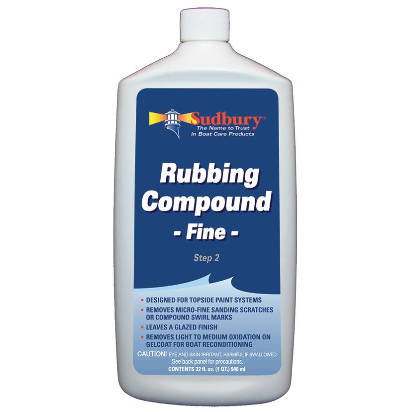 SUDBURY 442 RUBBING COMPUND FINE - STEP 2 - 32OZ FLUID