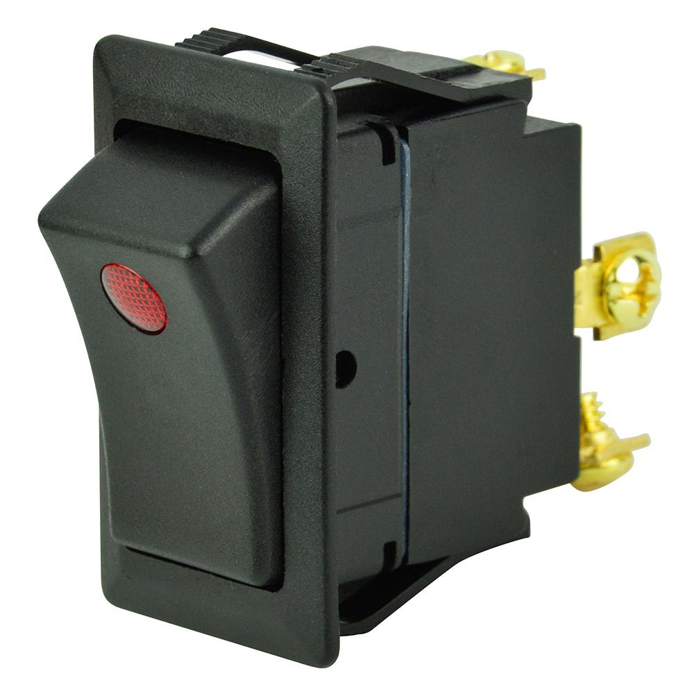 BEP 1001708 SPST ROCKER SWITCH - 1-LED - 12V - ON/OFF - The Twister Group Tools product