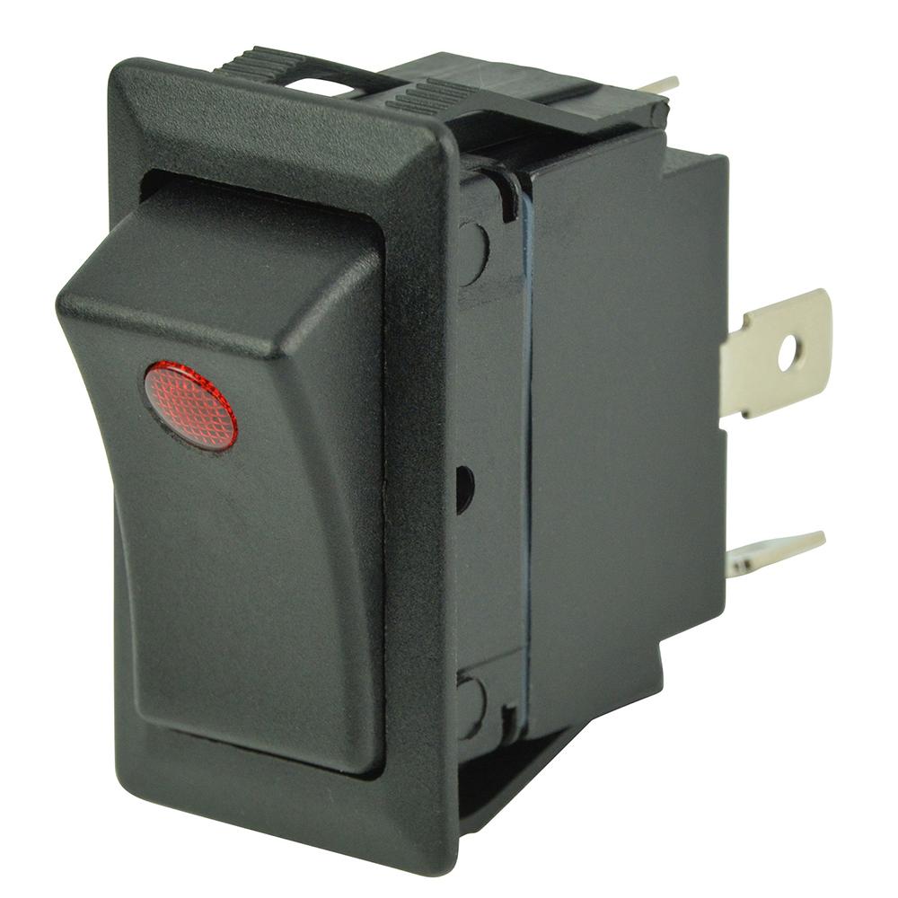 BEP 1001714 SPST ROCKER SWITCH - 1-LED - 12V/24V - ON/OFF - The Twister Group Tools product